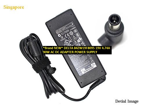 *Brand NEW*19V 4.74A DELTA 84ZW19F8095 90W AC DC ADAPTER POWER SUPPLY